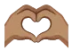 heart finger emoji